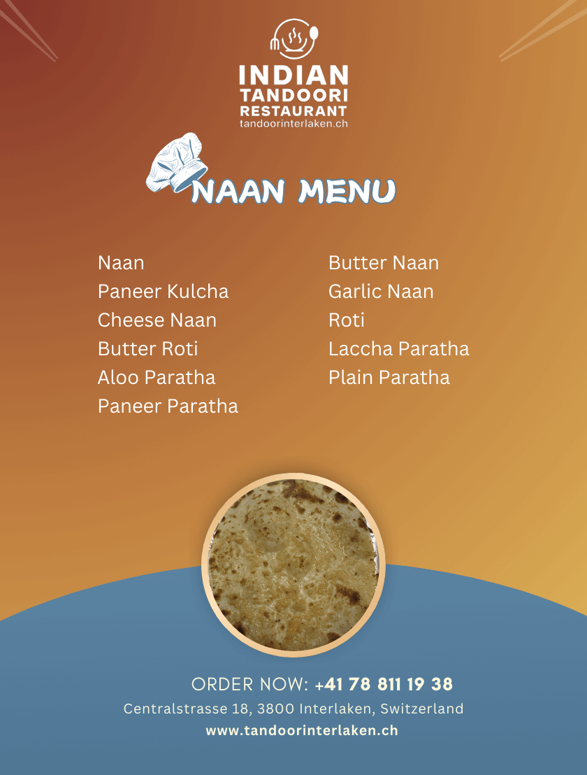 NAAN MENU