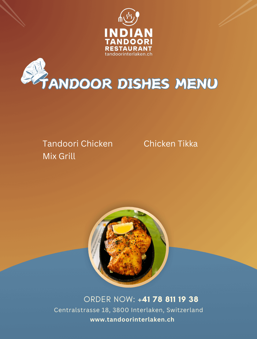 TANDOOR MENU
